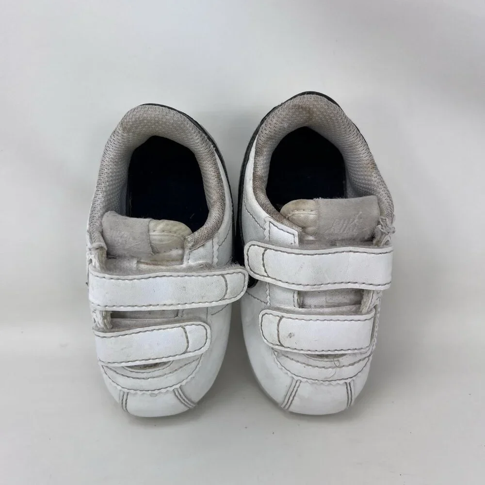 Nike Cortez Basic SL Shoes White Black Toddler Size 5C